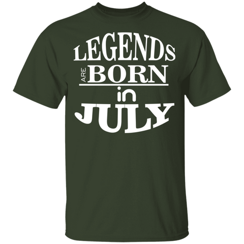 Image of Legends are Born in July Youth T-Shirt - DNA Trends