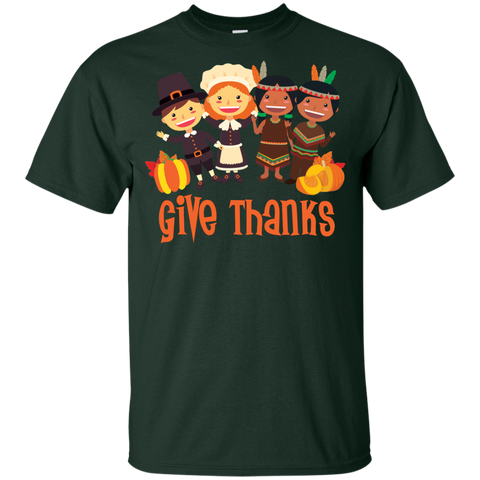 Image of Cool Give Thanks Youth Ultra Cotton T-Shirt - DNA Trends