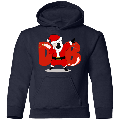 Image of Amusing Dabbing Santa Youth Pullover Hoodie - DNA Trends