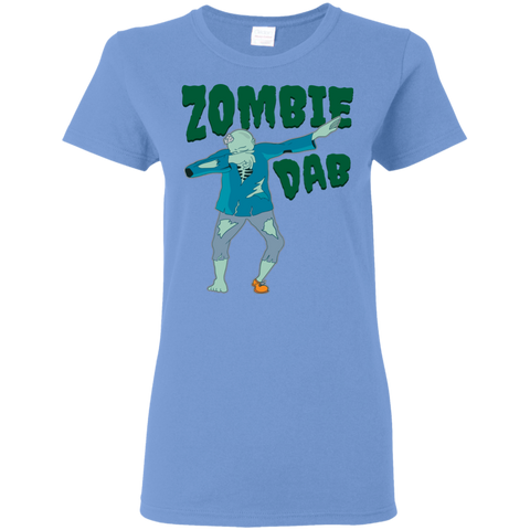 Image of Trendy Zombie Dab T-Shirt Halloween Tee (Women) - DNA Trends