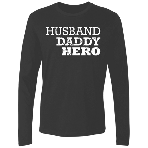 Image of Husband Daddy Hero Premium LS - DNA Trends