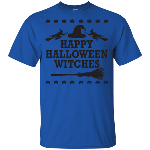 Image of Happy Halloween Witches T-Shirt Halloween Clothing (Boys) - DNA Trends