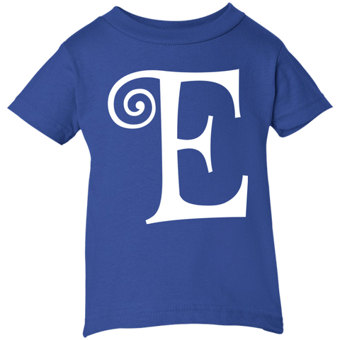 Image of Chipettes "E" Elenore Letter Print T-Shirts (Infants) - DNA Trends