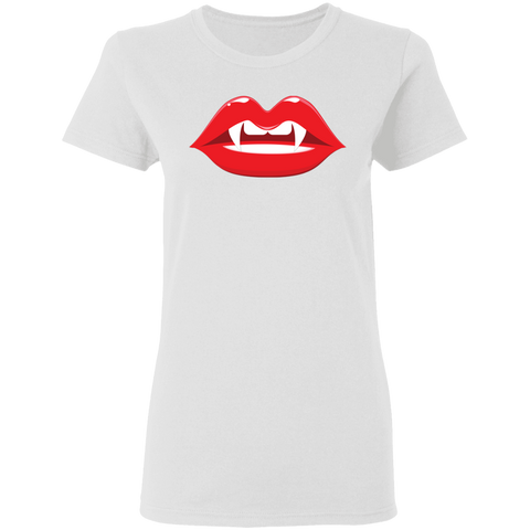 Image of Sexy Vampire Halloween Costume Ladies' T-Shirt - DNA Trends