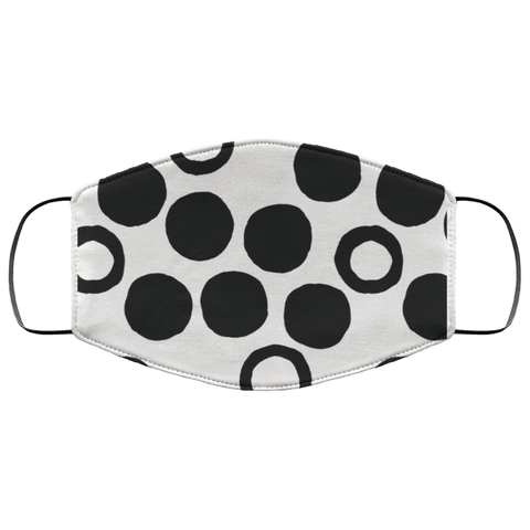 Image of Spotted Med/Lg Face Mask - DNA Trends