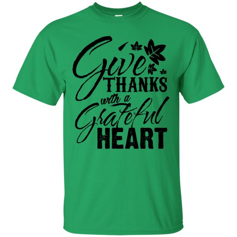 Image of Cool Give Thanks With a Grateful Heart Ultra Cotton T-Shirt - DNA Trends