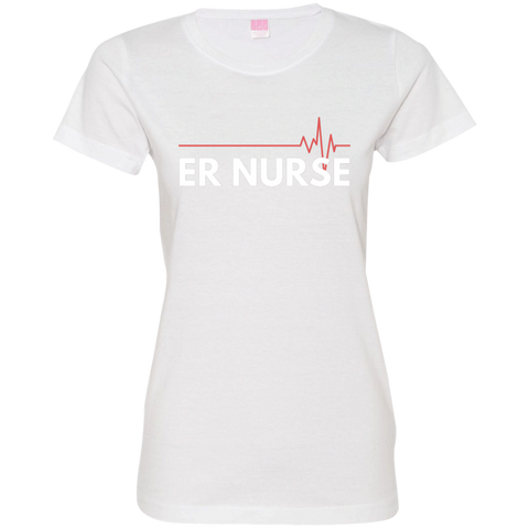 Image of ER Nurse Ladies' Fine Jersey T-Shirt - DNA Trends