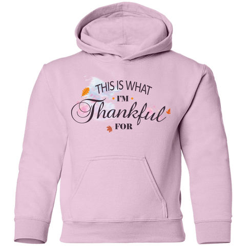 Image of This is What I'm Thankful for Youth Pullover Hoodie - DNA Trends