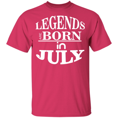 Image of Legends are Born in July Youth T-Shirt - DNA Trends