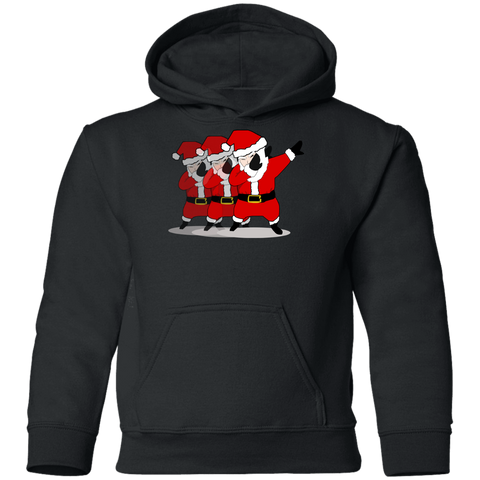 Image of Cool Awesome Dabbing Santa Youth Pullover Hoodie - DNA Trends