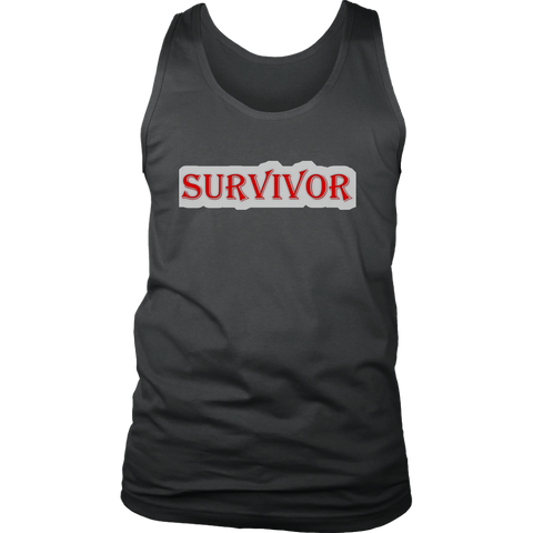 Image of SURVIVOR Men's Tank - DNA Trends