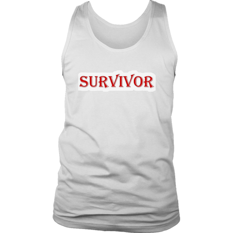 Image of SURVIVOR Men's Tank - DNA Trends