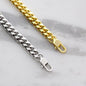 Birthday Gift To Husband, Personalised To My Life Partner Message Cuban Link Chain - DNA Trends