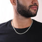Birthday Gift To Husband, Personalised To My Life Partner Message Cuban Link Chain - DNA Trends