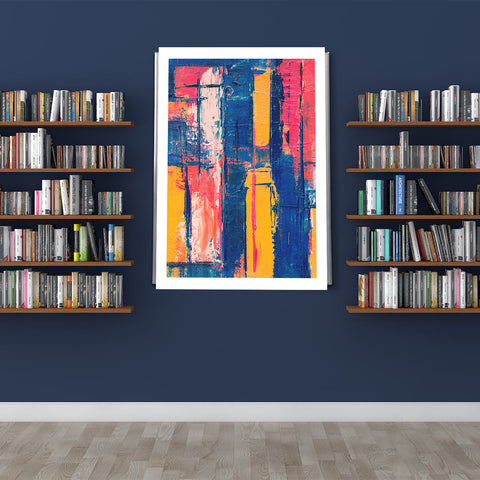 Image of Paint Art Portrait Canvas .75in Frame - DNA Trends