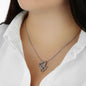 Favorite Person Ever Message - Double Hearts Necklace - Birthday Gift For Best Friend - DNA Trends