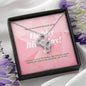 Favorite Person Ever Message - Double Hearts Necklace - Birthday Gift For Best Friend - DNA Trends
