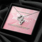 Favorite Person Ever Message - Double Hearts Necklace - Birthday Gift For Best Friend - DNA Trends