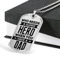 Who Needs A Super Hero Father's Day Necklace - DNA Trends
