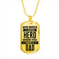 Who Needs A Super Hero Father's Day Necklace - DNA Trends