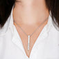 Christmas Gift For Daughter : Modern Bar Necklace - My Darling Little Sweetheart Is Never Too Old For Gifts!