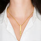 Christmas Gift For Daughter : Modern Bar Necklace - My Darling Little Sweetheart Is Never Too Old For Gifts!