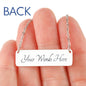 Forever Always Engraved Necklace - DNA Trends