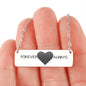 Forever Always Engraved Necklace - DNA Trends