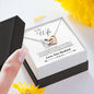 Interlocking Heart Necklace (Husband to Wife Special Message - DNA Trends