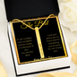 Personalized Gift For Mom: Vertical Stick Necklace - You Are The Best Message Card