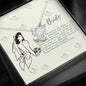 From Bridesmaid To Bride - Best Wishes Knot Necklace , Thanks For Making Me Your Bridesmaid - DNA Trends