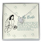 From Bridesmaid To Bride - Best Wishes Knot Necklace , Thanks For Making Me Your Bridesmaid - DNA Trends