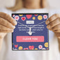 If there was a card which said the right words - Custom Message Card -White Gold Alluring Beauty Necklace - DNA Trends