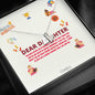 Dear Daughter- Reminder That I Love You : Back To School Jewelry Gift For Daughter - DNA Trends