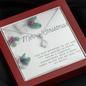 Christmas Gift To Daughter; ALLURING BEAUTY necklace - You Keep Bringing Us Joy Message Card