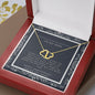 Anniversary Gift To My Wife: Infinite Love 10K Solid yellow Gold; Message Card - I Want To Love You For The Rest Of My Life