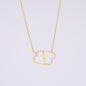Christmas Gift To Wife: 10K Solid Yellow Gold Hearts - Your Love Is The Sweetest Gift Message Card