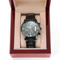 Watch Gift To My Dad: I'll Always Be Your Little Girl, You'll Always Be My Hero Engraved Black Watch