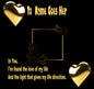 In You,I've found the love of my life Card - 10K Solid Yellow Gold Hearts - Valentines Day Gift For Her