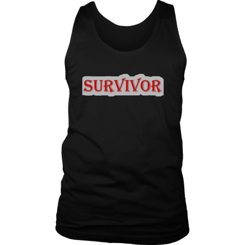 Image of SURVIVOR Men's Tank - DNA Trends