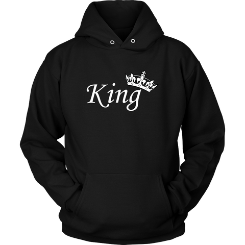 Image of King and Queen Valentine Hoodies - DNA Trends