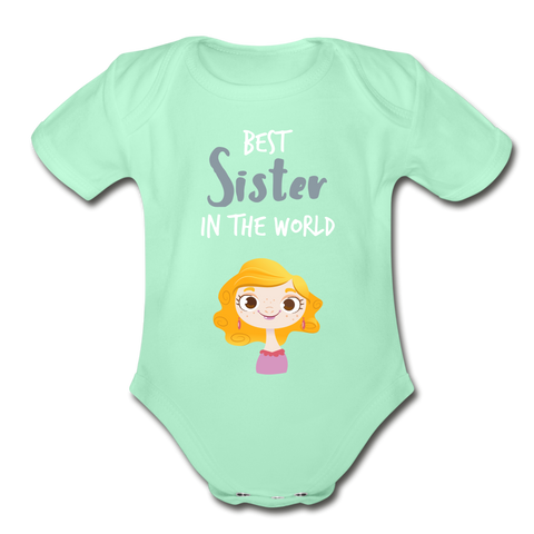 Image of Best Sister In The World Baby Bodysuit - DNA Trends