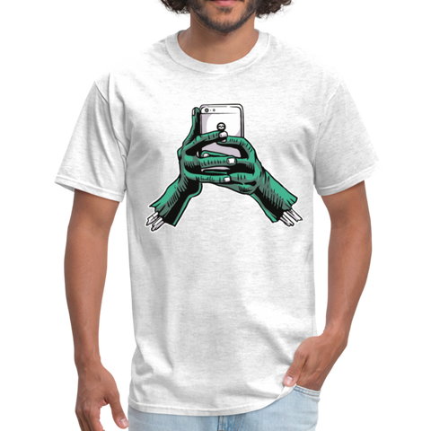 Image of Phone Zombie Halloween Unisex T-Shirt - DNA Trends