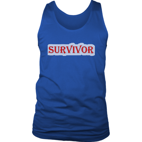 Image of SURVIVOR Men's Tank - DNA Trends