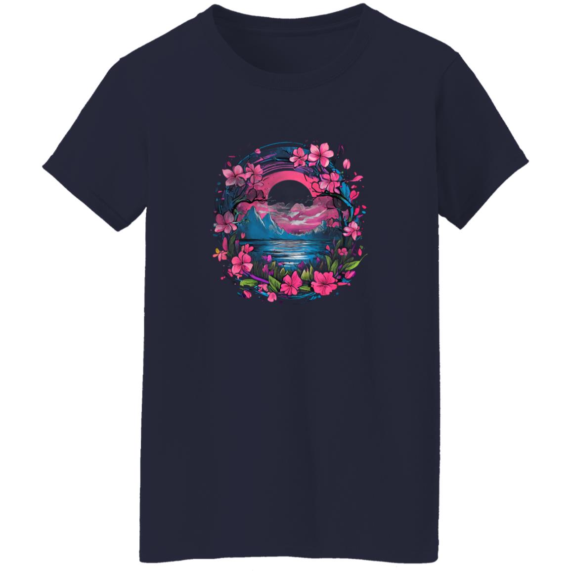 Blooming Sunset  Spring Fling Ladies' 5.3 oz. T-Shirt , Mother's Day