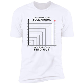 The More You Fuck Around, The More You'll Find OutT-Shirt