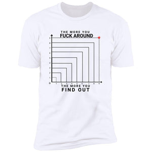 The More You Fuck Around, The More You'll Find OutT-Shirt
