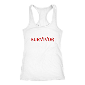 SURVIVOR Racerback Tank - DNA Trends