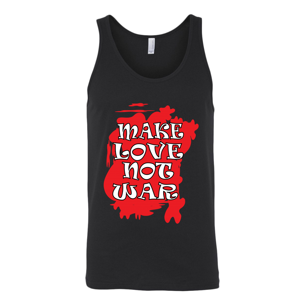 Make Love Not War Unisex Tank - DNA Trends