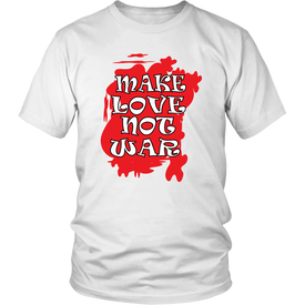 Make Love not War Unisex T-shirt - DNA Trends